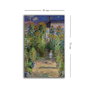 Wallity Pintura Decorativa en Lienzo Claude Monet 45x70 cm